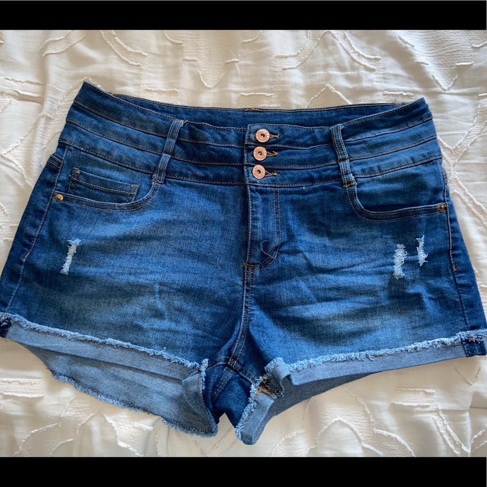Blue Jean Shorts